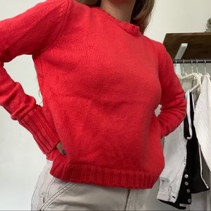 C Wonder Bright Coral Sweater
